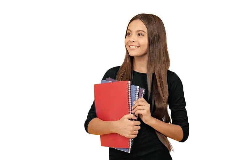 Brix Girls' Long Sleeve Tees - 4 -Pack Crew Neck Soft Cotton T Shirts. 11/13 - Image 2