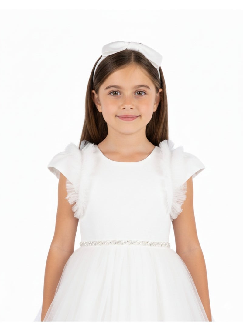 D'Daniela Ruffle Tulle Dress - Image 3