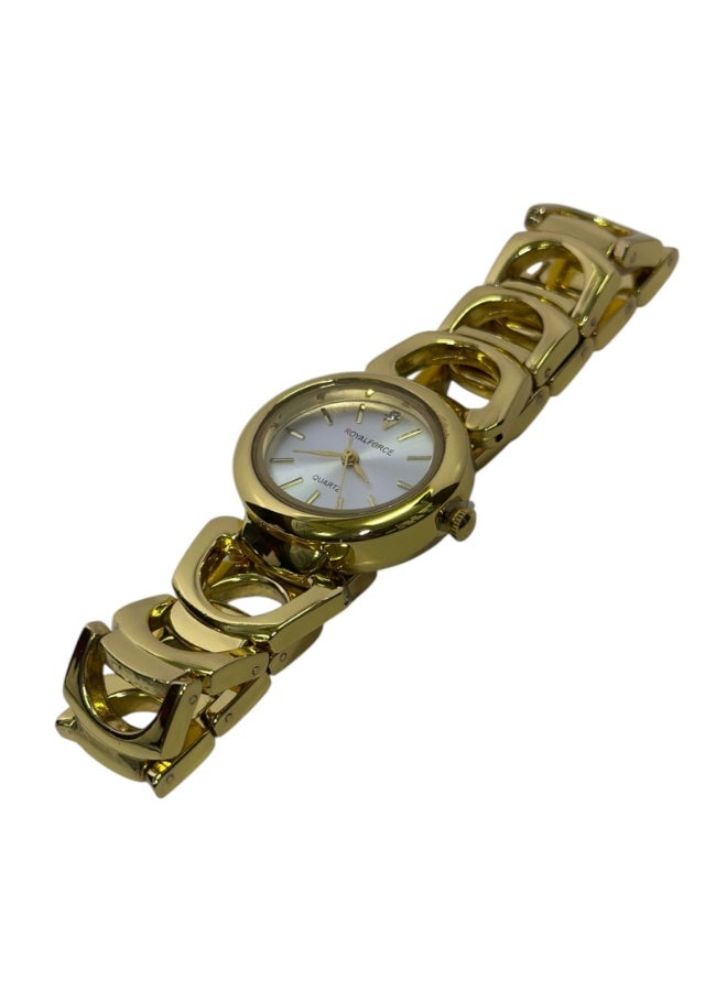 Royal Force ELORIA RF014L Women’s Analog Quartz Watch Gold Stainless Steel Bracelet Elegant Luxury Ladies Wrist Watch - Image 5