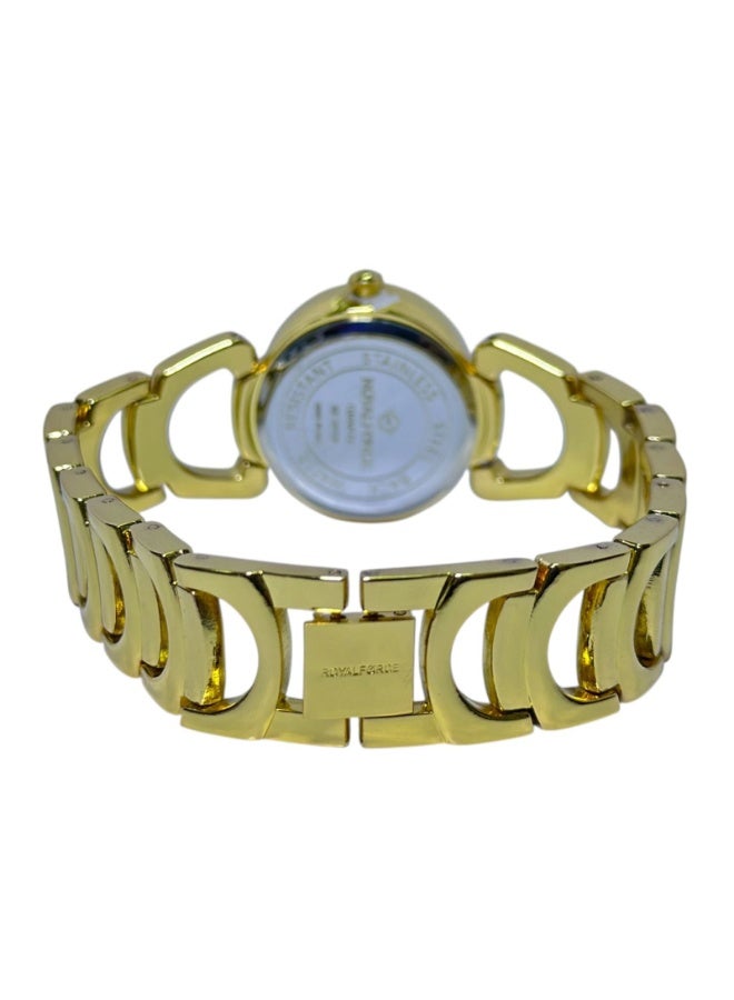 Royal Force ELORIA RF014L Women’s Analog Quartz Watch Gold Stainless Steel Bracelet Elegant Luxury Ladies Wrist Watch - Image 2