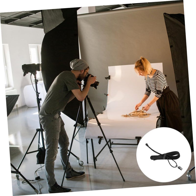 4Pcs Black Backdrop Cloth Clamps For Photography Background Fixing Smooth Wrinkle Display Studio Event - Image 3