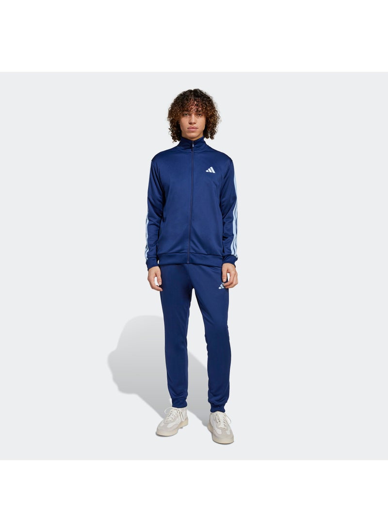 Adidas 3 Stripe French Terry Tracksuit  - Image 1