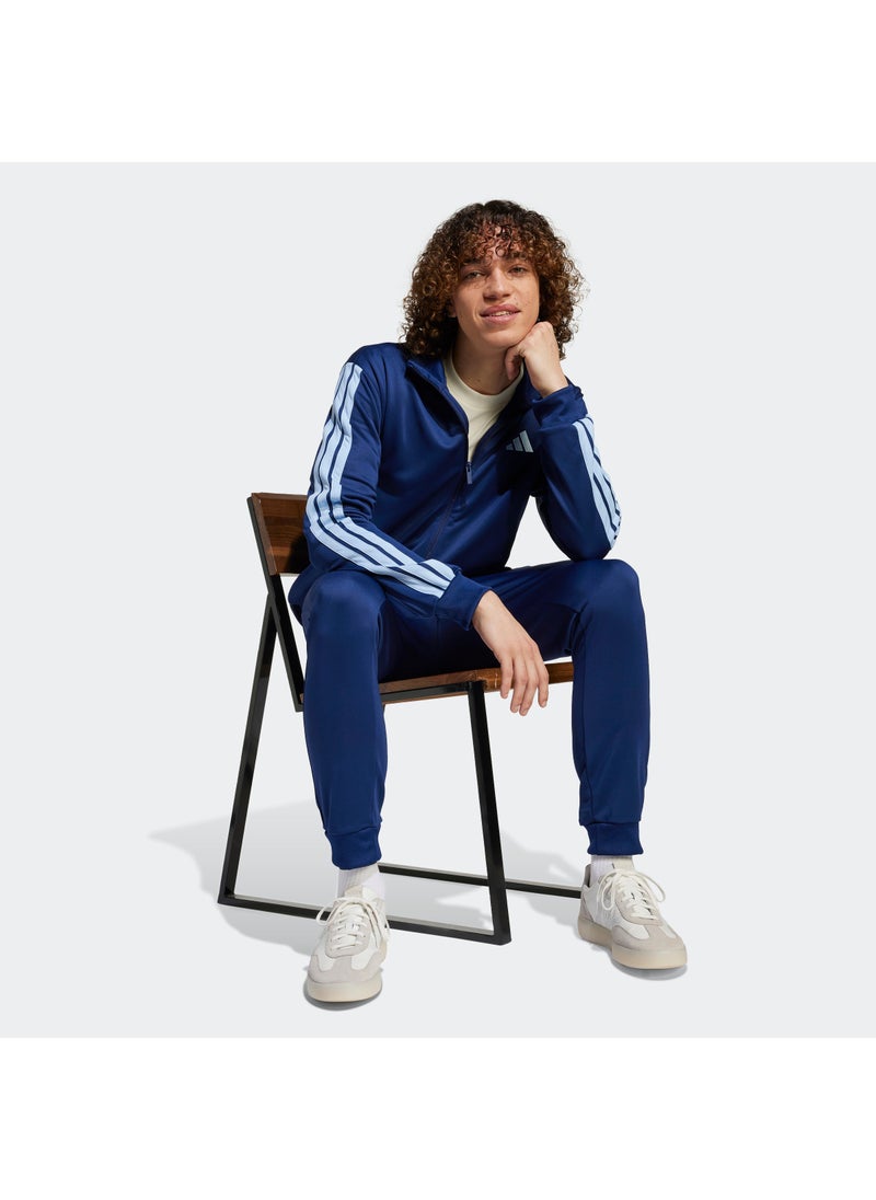 Adidas 3 Stripe French Terry Tracksuit  - Image 5