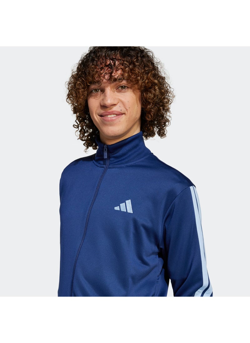 Adidas 3 Stripe French Terry Tracksuit  - Image 4