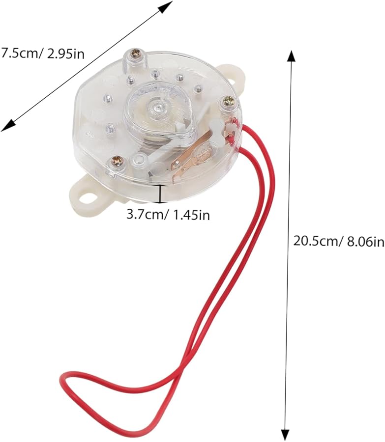 Mechanical Countdown Timer Switch For Electric Fan Easy Install Energy Saving Control Knob - Image 3