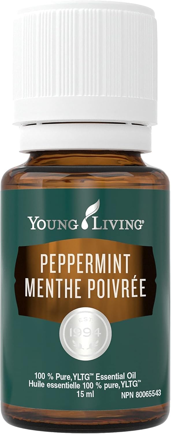Young Living Peppermint Essential Oil by Young Living, 15 Milliliters, Topical and Aromatic 