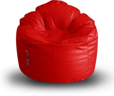 caddyFull XXXL Muddha Chair Bean Bag Without Beans (Red) - Image 1