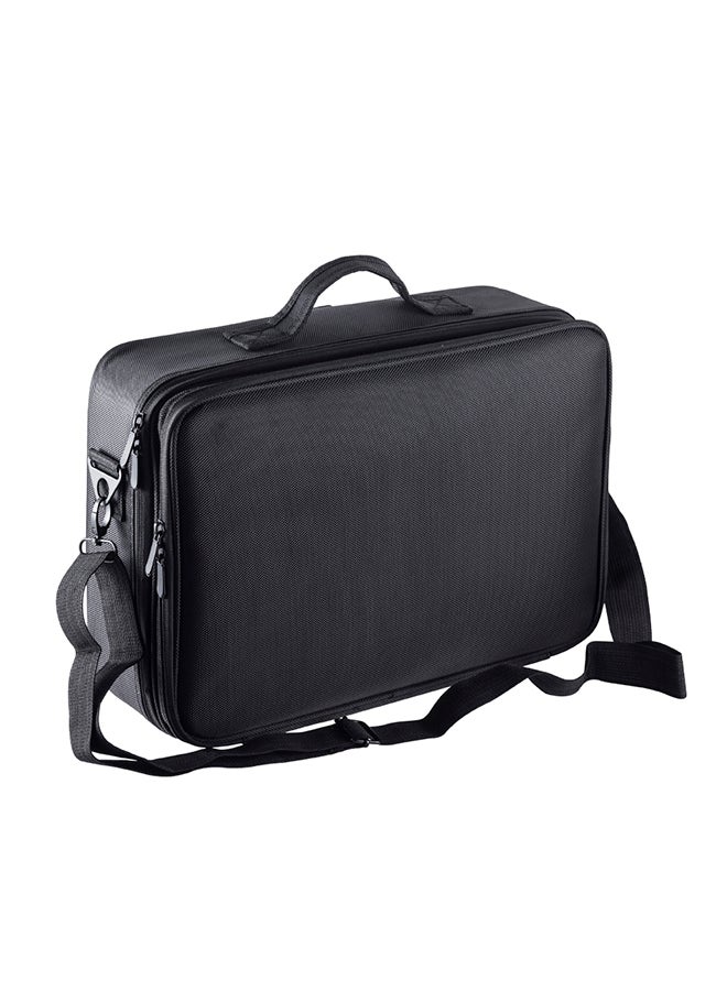 Professional Cosmetic Storage Bag Black - Image 1