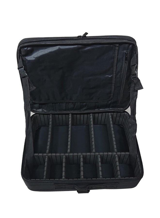 Professional Cosmetic Storage Bag Black - Image 3