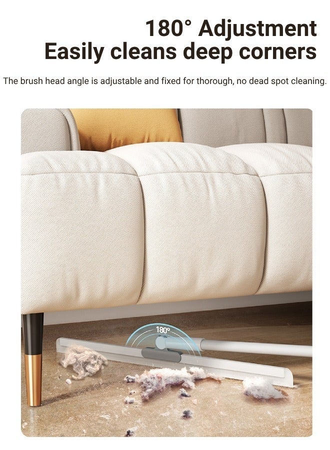 BAEKO Magic Broom, Household Silicone Wiper Floor Squeegee with 180° Rotating Head Non-Stick Hair Sweeping Tool Adjustable Floor Scraping Sweeper for Bathroom, Window, Kitchen, Tile Floor Cleaning - Image 5
