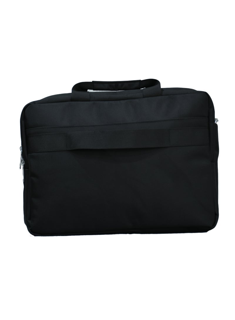 WAVES Laptop Bag Premium Durable Lightweight Messenger Bag Front Pocket Luggage Belt and Secure Zippers for 16-inch Laptops and Tablets Gray - Image 5