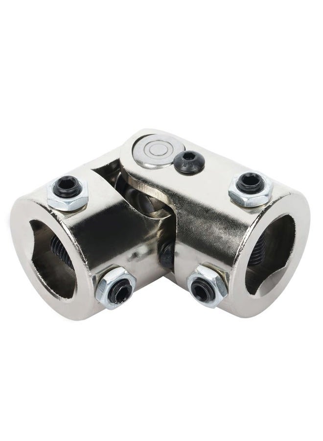 SCITOO 11/16-36 Spline X 3/4 DD Steering Shaft Universal U-Joint Chrome Single, 83mm Working Angle 35 Degree - Image 5
