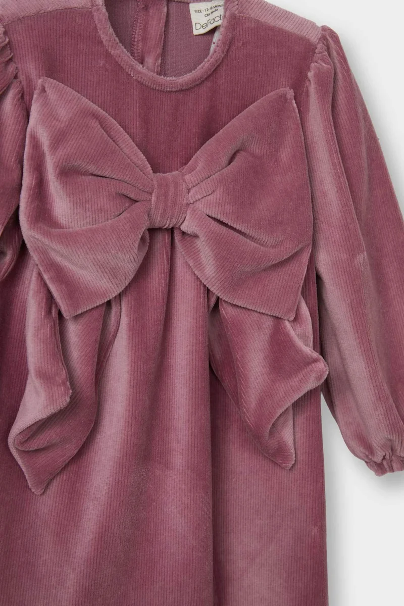 ديفاكتو Long Sleeve Knitted Dress