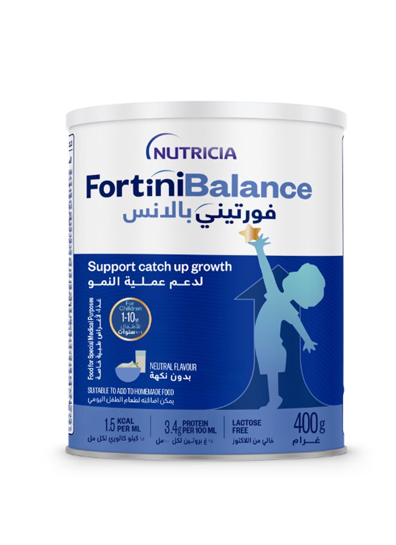 Nutricia Fortini Balance Formula Milk From 1-10 year of age 400g - Image 1