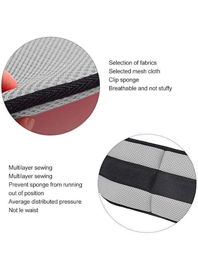 Generic Wheelchair Seats Belt, 5 Colors, Adjustable Quick Release Restraints Straps Chair Waist Lap Strap for Elderly or Legs Patients(Grey)  - Image 4