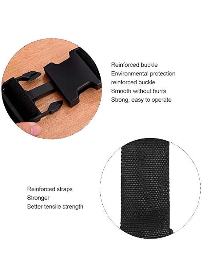 Generic Wheelchair Seats Belt, 5 Colors, Adjustable Quick Release Restraints Straps Chair Waist Lap Strap for Elderly or Legs Patients(Grey)  - Image 5