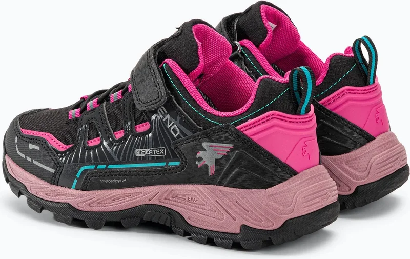 جوما Black - Fuchsia Women's Walking Shoes JENOW2331V Eno Jr 2331 Black Fuchsı