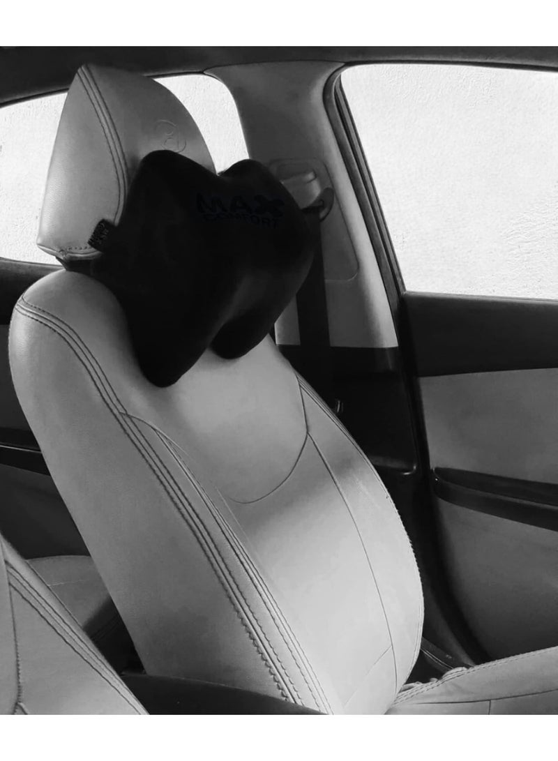 وسادة مسند رأس أصلية من إسفنج الذاكرة الأمريكي  للسيارة – دعم مريح للرقبة والرأس - Image 2