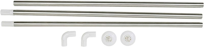 Luxury Bathroom Accessories Set - Custom and Shape (U-Shaped Steel Adjustable Shower Curtain Rod) - Image 2