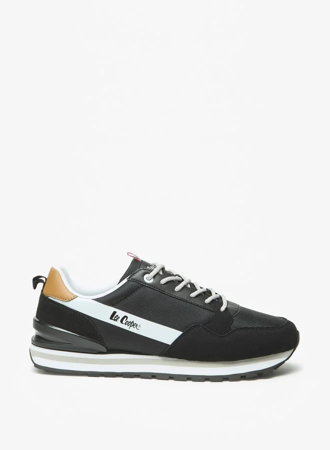 Lee Cooper Men's Textured Lace-Up Sneakers