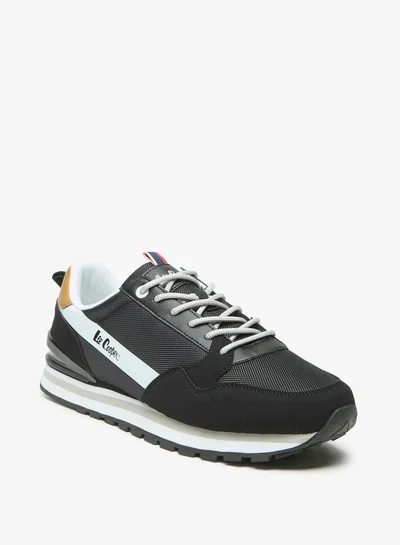 Lee Cooper Men's Textured Lace-Up Sneakers
