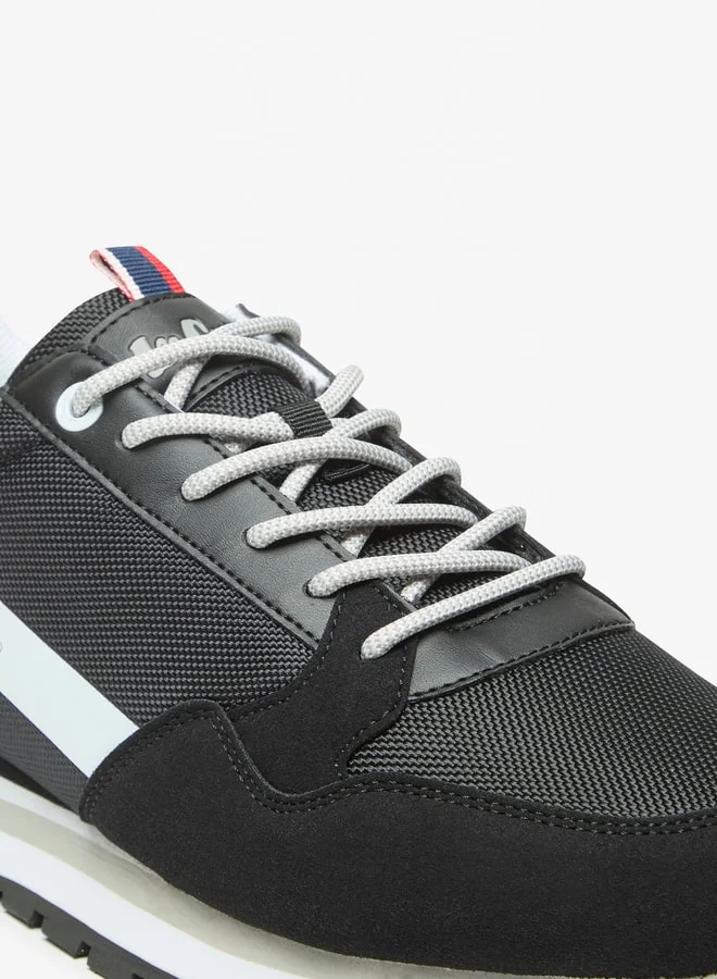 Lee Cooper Men's Textured Lace-Up Sneakers