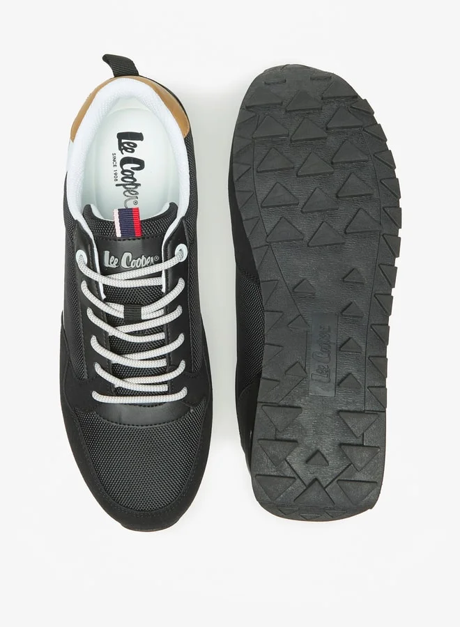 Lee Cooper Men's Textured Lace-Up Sneakers