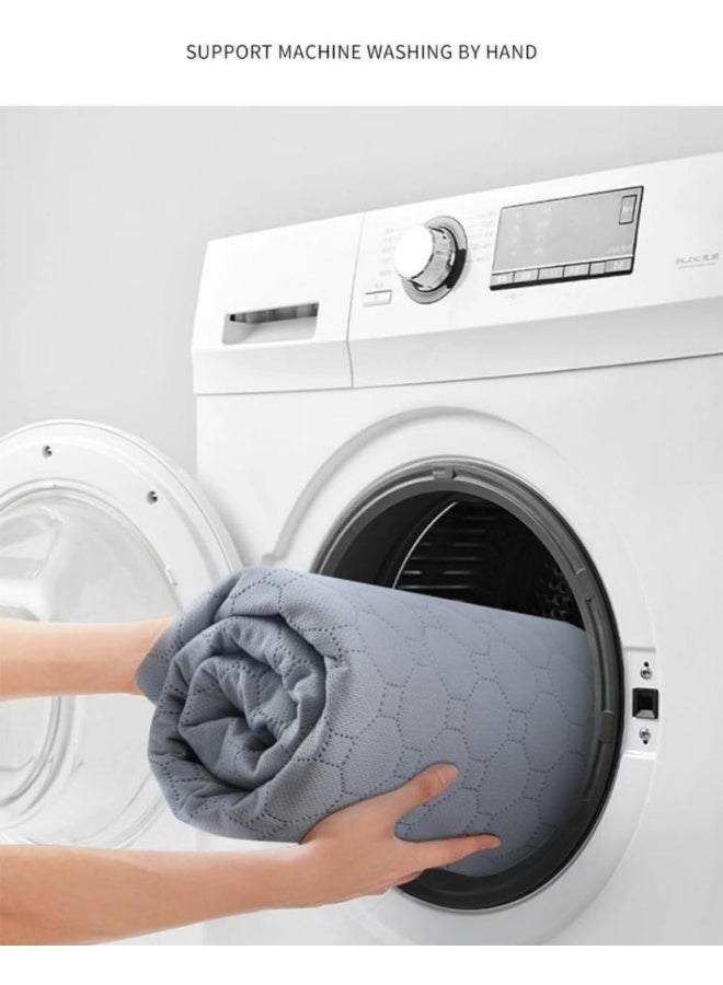 Mumoo Bear Reusable Dog Training Pads, 1 Pack Washable puppy training pads, Super Absorbent Waterproof Dog Mat Pee Pads for Dogs, Fast Drying Training Pads for Home, Car, Travel (100cm*70CM) - Image 5