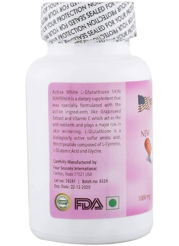 Active White - Active White Skin Whitening 60 Capsules - Image 1