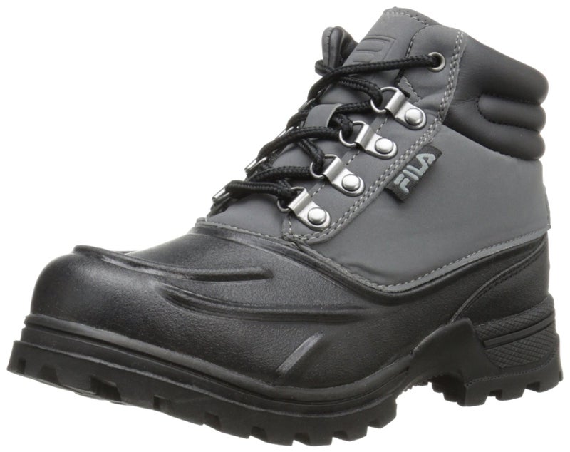 Fila Weathertec Hiking Shoe (Little Kid/Big Kid), Black/Castlerock/Black, 11.5 M US Little Kid - Image 5