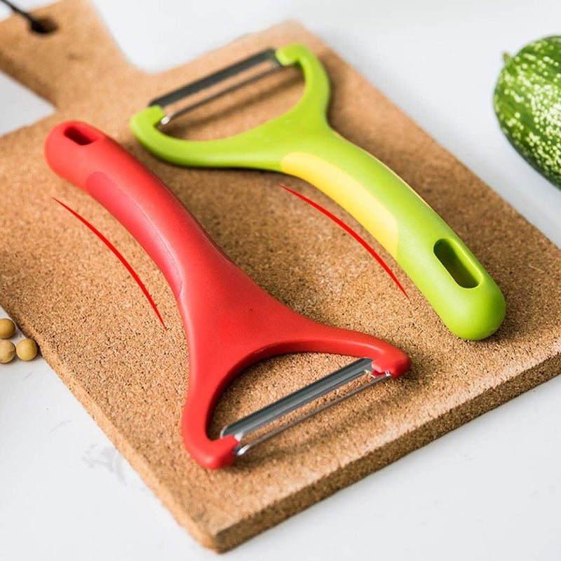 GLEVAR Kitchen Lighter – Manual Gas Igniter Tool – Stainless Steel Flame Lighter, Fruit & Mango Peeler, Non-Slip Handle, Rust-Free, Essential Combo Set for Home Cooking & Food Prep - Image 4