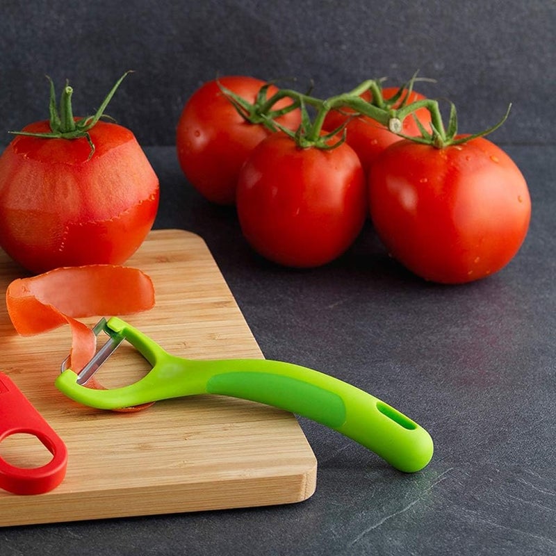 GLEVAR Kitchen Lighter – Manual Gas Igniter Tool – Stainless Steel Flame Lighter, Fruit & Mango Peeler, Non-Slip Handle, Rust-Free, Essential Combo Set for Home Cooking & Food Prep - Image 5