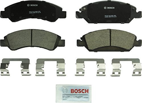 BOSCH BC1363 QuietCast Premium Ceramic Disc Brake Pad Set - Compatible with Select Cadillac Escalade, XTS; Chevrolet Avalanche, Silverado, Suburban, Tahoe; GMC Savana, Sierra, Yukon XL + More; FRONT - Image 4