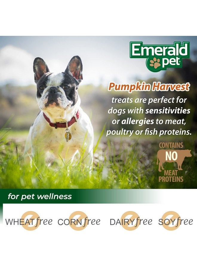 إميرالد بيت مكافآت الكلاب المضغوطة من Emerald Pet Pumpkin Harvest Mini Trainers المصنوعة في الولايات المتحدة الأمريكية بنكهة اليقطين والموز، 6 أونصة (موز صغير) - Image 2