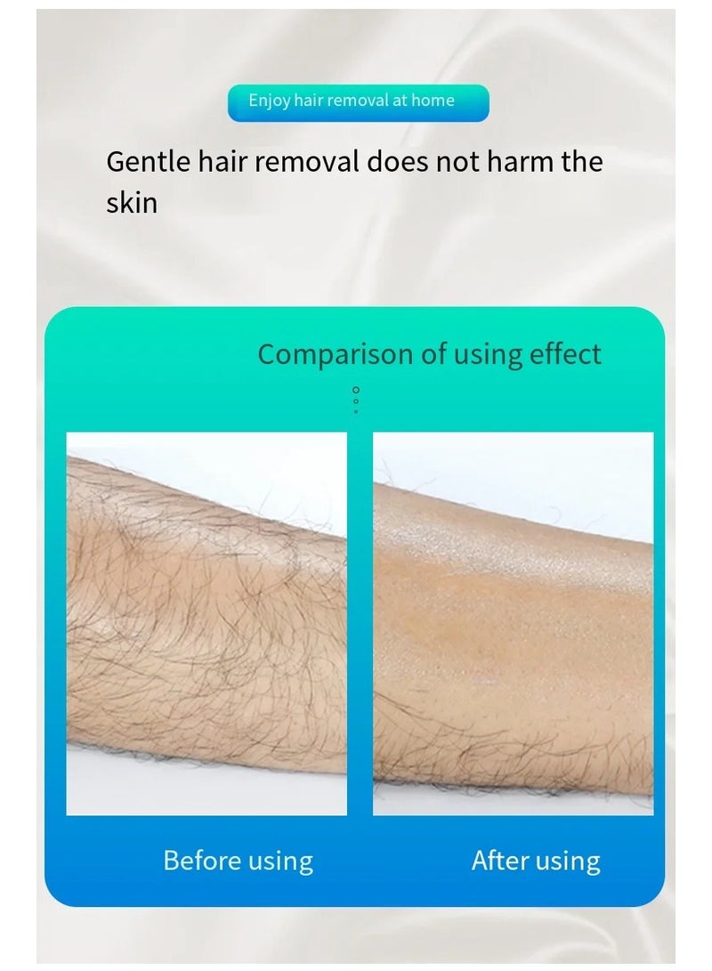 Yuwell Crystal Hair Eraser For Women And Man Painless Magic Hair Remover Reusable Epilator For Arms Legs Other Body Hair Gold - Image 3