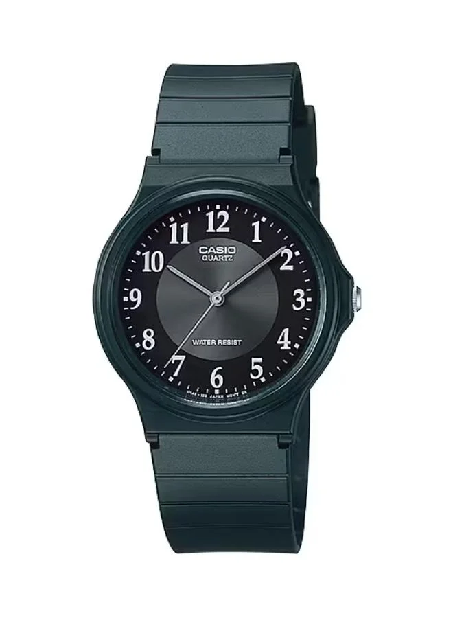 CASIO Men's Resin Analog Watch MQ-24-1B3LDF - 35 mm