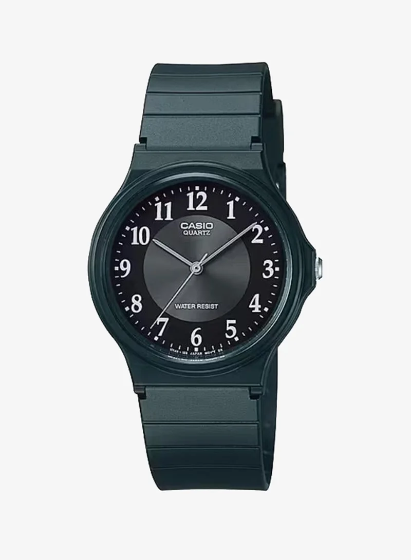 Casio Men's Resin Analog Watch MQ-24-1B3LDF - 35 mm