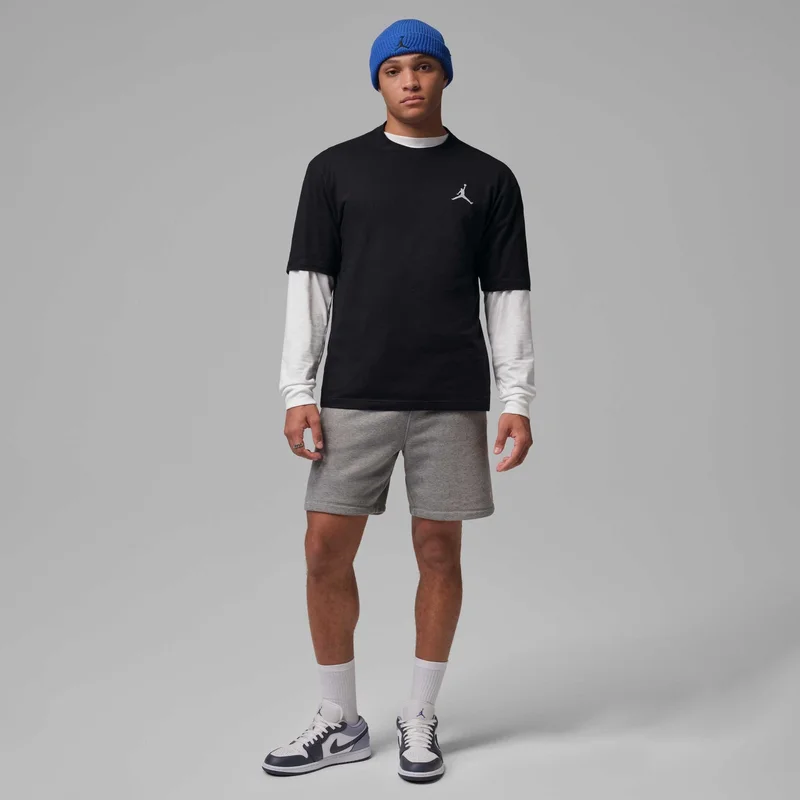 Jordan Black Men's Embroidered Jumpman T-Shirt for Men | Best Price UAE