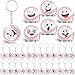 Arrowbash 30 Pcs Baseball Party Favors Sports Party Supplies for Boys Girls Funny Mini Face Stress Ball Keychains Cute Relief Balls for Baseball Lovers Team Prizes Anxiety Relief Sport Favors - Image 2