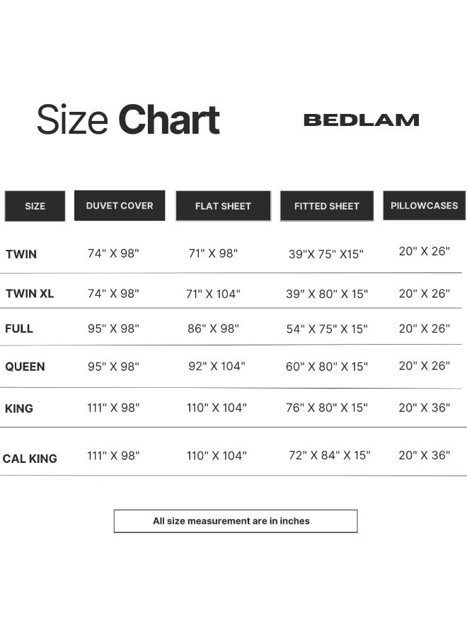 BEDLAM 100% Cotton Sheets - Hotel Style, Luxurious, 500 TC White Cotton Sheets with a Beautiful Black Trim - 6pcs Bed Sheets Set, Includes 4 Cotton Pillowcases - Full Size Sateen Cotton Sheet Set  - Image 4