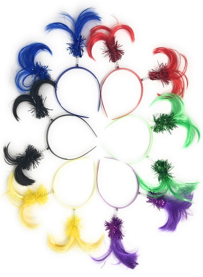 Funiverse Bulk 12 All Ages Colorful Hair Party Hat Head Bopper Assortment - Perfect for Children and Adults - Image 1