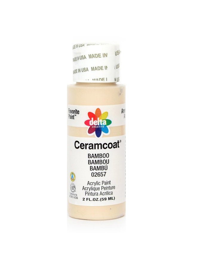 Delta Creative Ceramcoat Acrylic 2oz Bamboo - Image 1