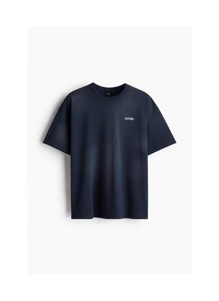 H and M - New HM Casual Loose Cotton Short Sleeved Shirt - Image 1