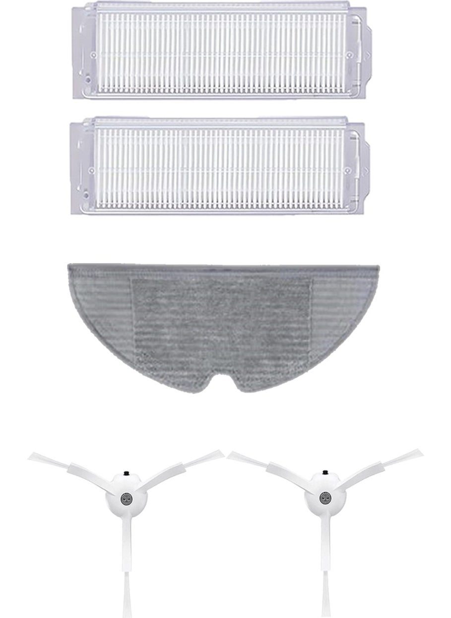 Roborge Xiaomi Vacuum Mop 2 Pro Vacuum Cleaner Compatible 5-Piece Spare Parts Set 