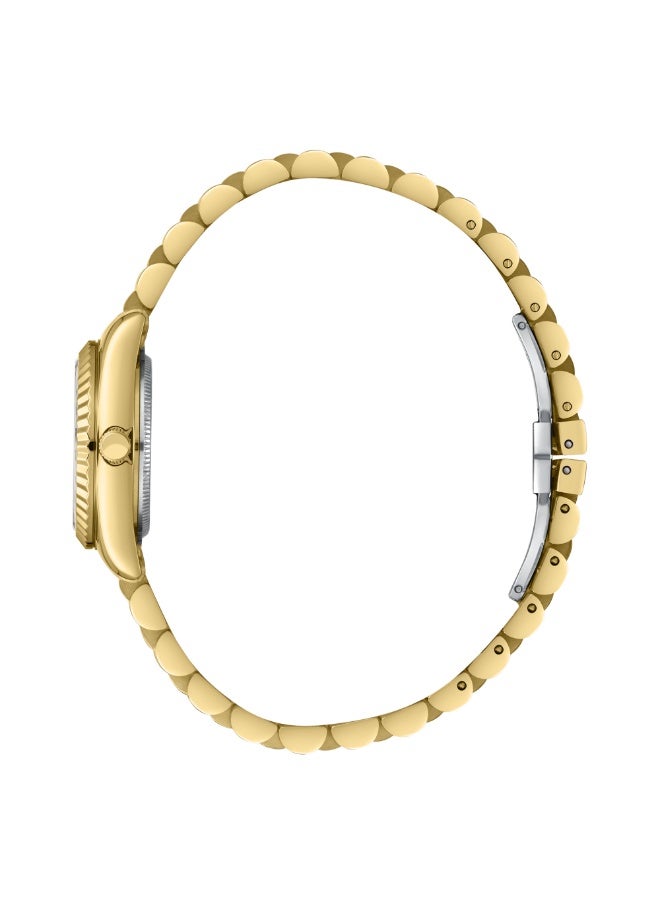 Lee Cooper ساعة يد معدنية أنالوج للنساء LC08167.120 - 28 مم - Image 3