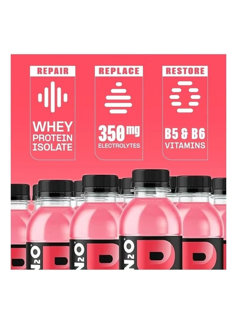 PROTEIN20 Protein2o Infused Water Strawberry Watermelon 500ml – Pack of 12 - Image 2