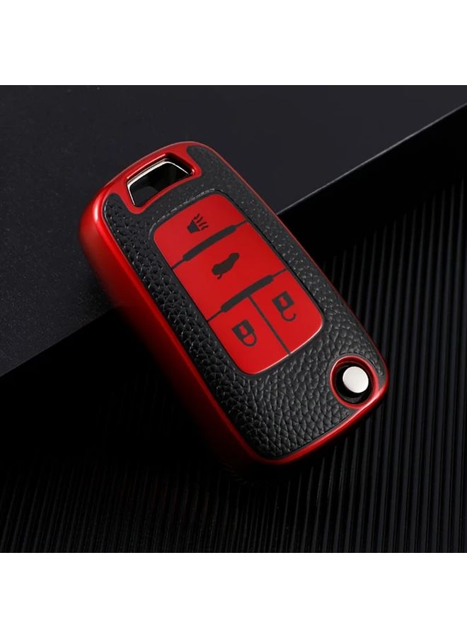 Blue TPU Key Fob Cover Durable Protective Case Non Slip Grip Full Access to Buttons Ports - Image 5