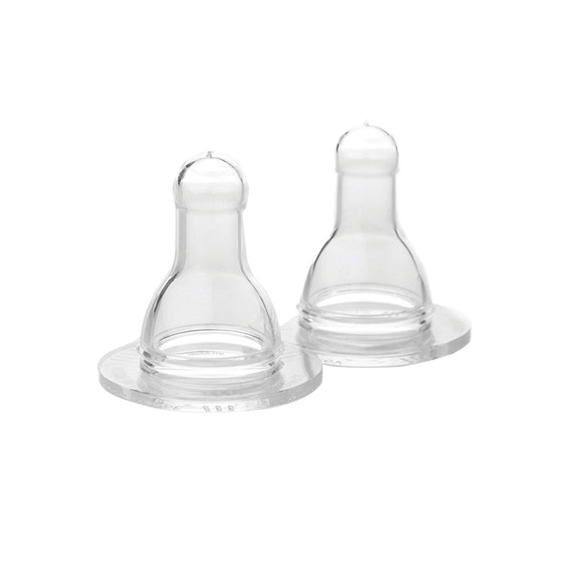 Lifefactory BPA-Free Stage 3 (6+ Months) Silicone Nipples 2-Pack - Image 2