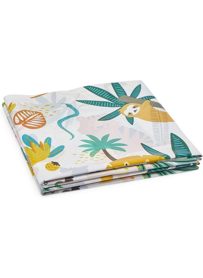 Blue Panda - Safari Tablecloths For Birthday Party Decorations (54 X 108 In, 3 Pack) - Image 1