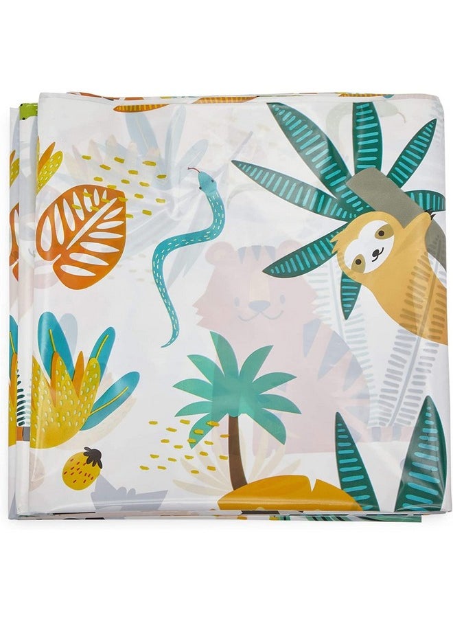 Blue Panda - Safari Tablecloths For Birthday Party Decorations (54 X 108 In, 3 Pack) - Image 1